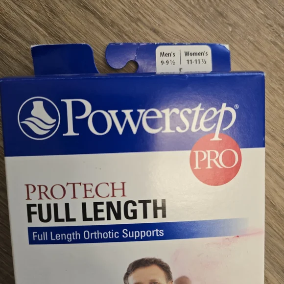 ProTech Full Length Orthotic Supports - Black and Blue - Picture 5 of 9